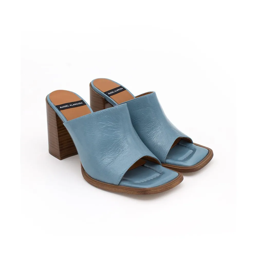 ANGEL ALARCON Abba - Heeled Sandals<Vrouwen Mules