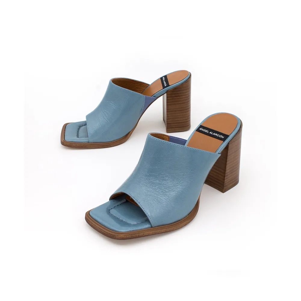 ANGEL ALARCON Abba - Heeled Sandals<Vrouwen Mules