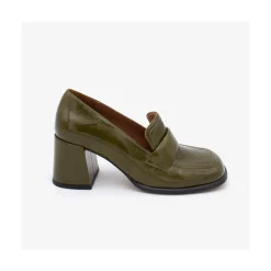 ANGEL ALARCON Abdul - Block Heeled Moccasin Pump With Rounded Toe<Vrouwen Pumps And High Heels