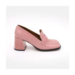 ANGEL ALARCON Abdul - Block Heeled Moccasin Pump With Rounded Shapes<Vrouwen Pumps And High Heels