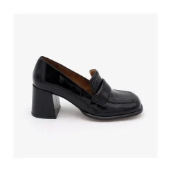 ANGEL ALARCON Abdul - Block Heeled Moccasin Pump With Rounded Toe<Vrouwen Pumps And High Heels