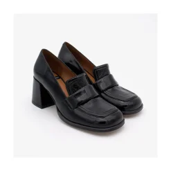 ANGEL ALARCON Abdul - Block Heeled Moccasin Pump With Rounded Toe<Vrouwen Pumps And High Heels