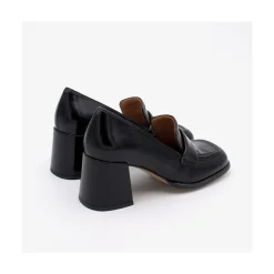 ANGEL ALARCON Abdul - Block Heeled Moccasin Pump With Rounded Toe<Vrouwen Pumps And High Heels