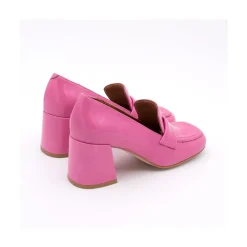 ANGEL ALARCON Abdul - Block Heeled Moccasin Pump With Rounded Shapes<Vrouwen Last Units
