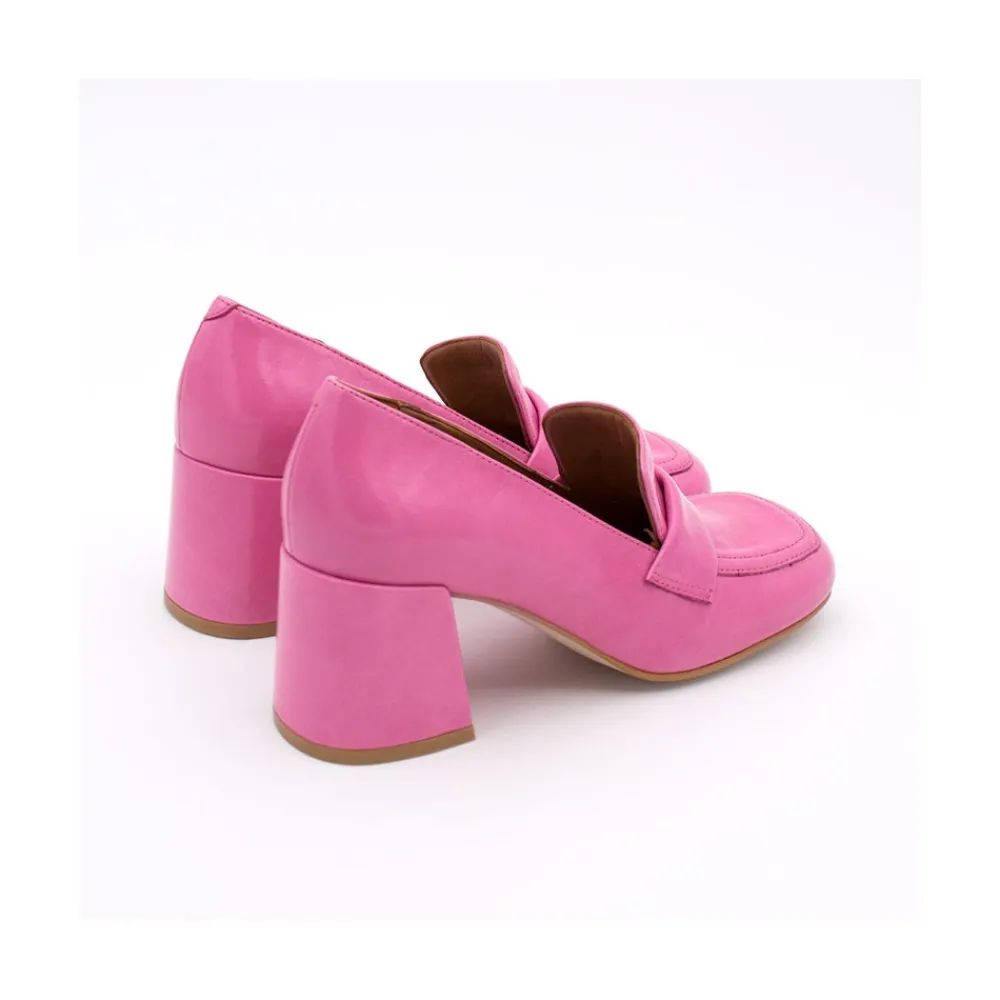 ANGEL ALARCON Abdul - Block Heeled Moccasin Pump With Rounded Shapes<Vrouwen Last Units