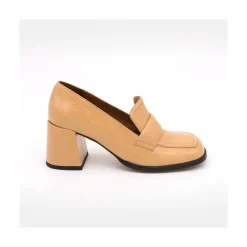 ANGEL ALARCON Abdul - Block Heeled Moccasin Pump With Rounded Shapes<Vrouwen Pumps And High Heels