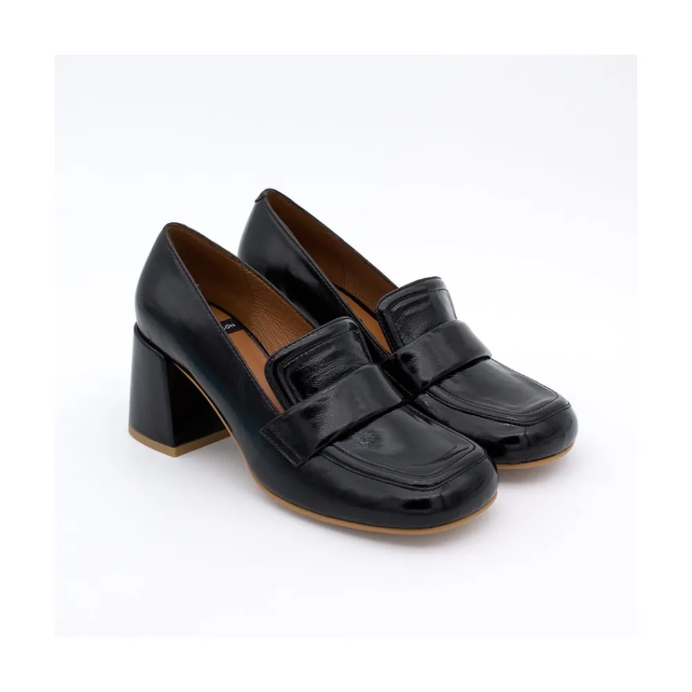 ANGEL ALARCON Abdul - Block Heeled Moccasin Pump With Rounded Shapes<Vrouwen Last Units