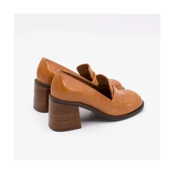 ANGEL ALARCON Abdul Mad - Block Heeled Moccasin Pump With Rounded Toe<Vrouwen Pumps And High Heels