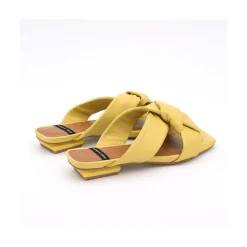 ANGEL ALARCON Amos - Padded Leather Flat Sandals<Vrouwen Last Units