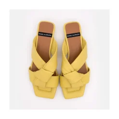 ANGEL ALARCON Amos - Padded Leather Flat Sandals<Vrouwen Last Units