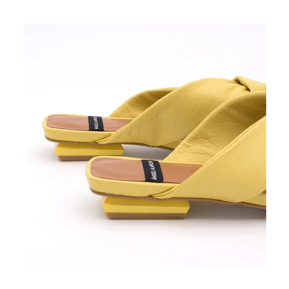 ANGEL ALARCON Amos - Padded Leather Flat Sandals<Vrouwen Last Units