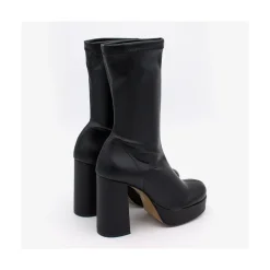 ANGEL ALARCON Anderson - Women S Leather Ankle Boots With High Heel & Platform<Vrouwen Heeled Shoes