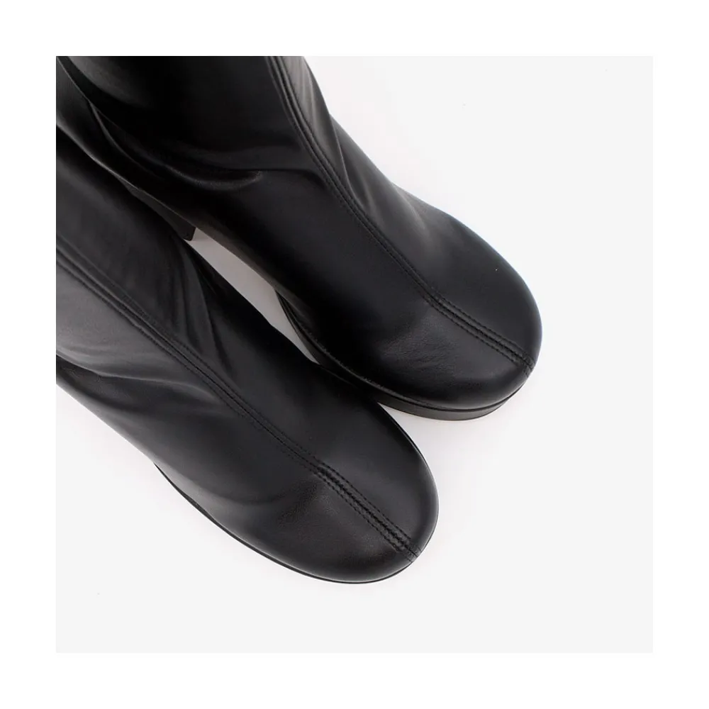 ANGEL ALARCON Anderson - Women S Leather Ankle Boots With High Heel & Platform<Vrouwen Heeled Shoes