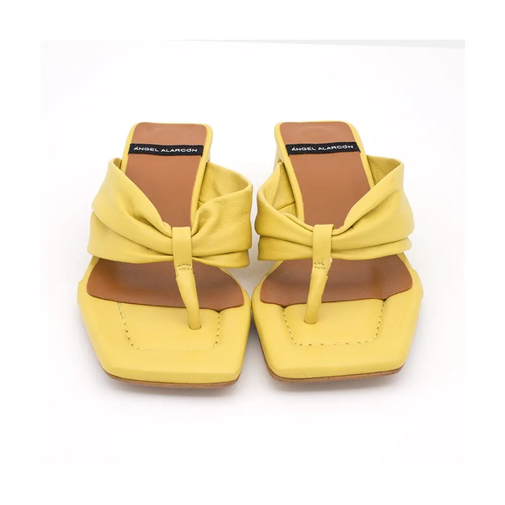 ANGEL ALARCON Aretha - Toe Sandal With Low Heel<Vrouwen Sandals