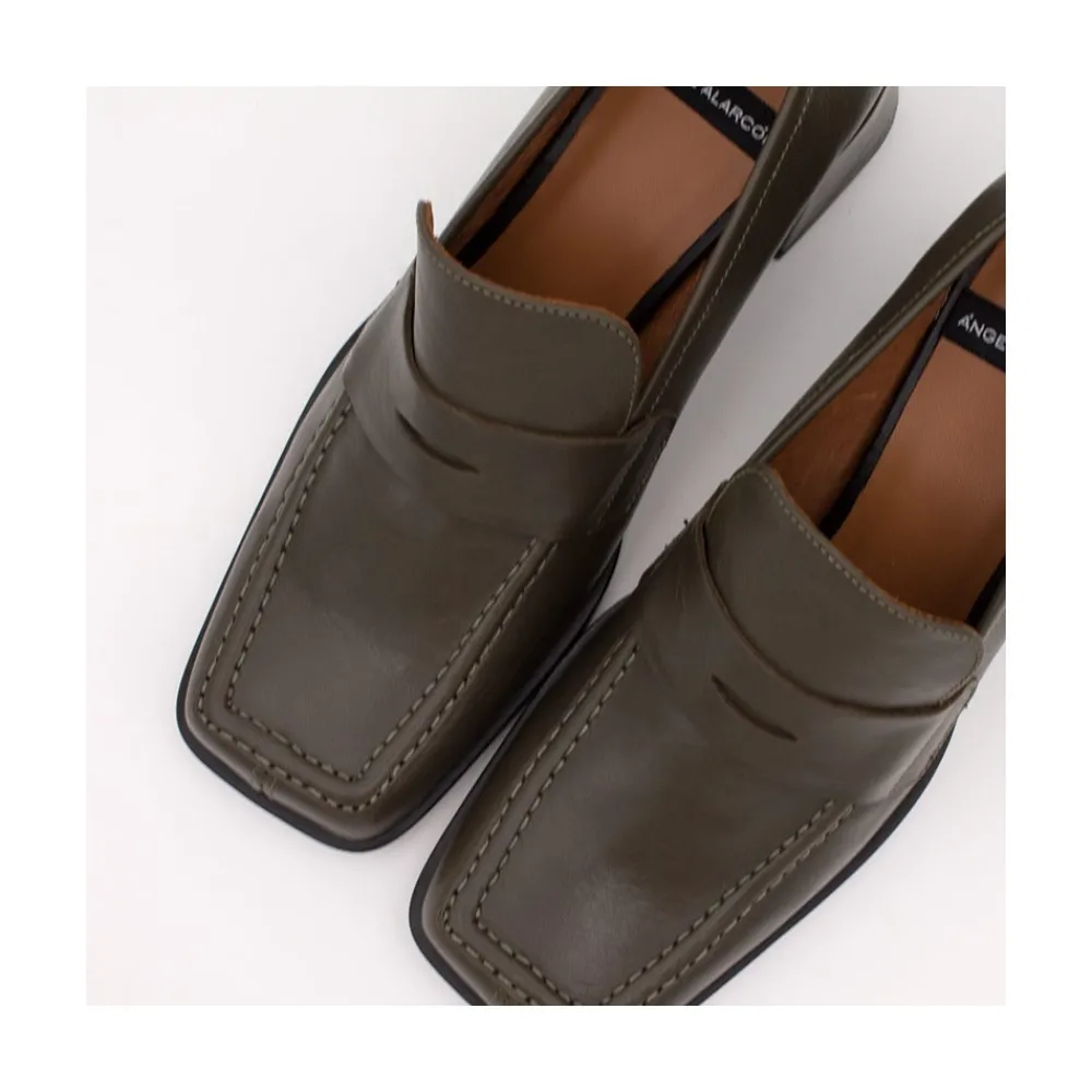 ANGEL ALARCON Belice - Women S Moccasins With High Heel And Thick Sole<Vrouwen Last Units