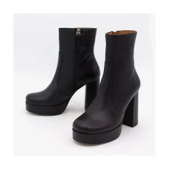 ANGEL ALARCON Cadeo - Women S Leather Ankle Boots With High Heel & Platform<Vrouwen Last Units