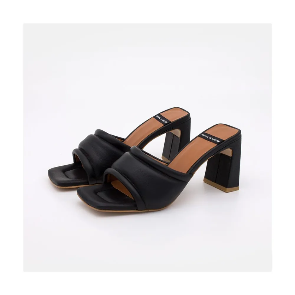 ANGEL ALARCON Capucine - Leather Foamed High Heel Mule<Vrouwen Last Units