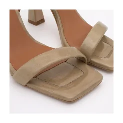 ANGEL ALARCON Carole - Heeled Women S Leather Sandals<Vrouwen Sandals