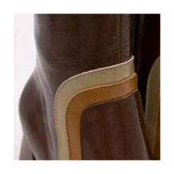 ANGEL ALARCON Celine - Leather Heeled Booties<Vrouwen Heeled Shoes