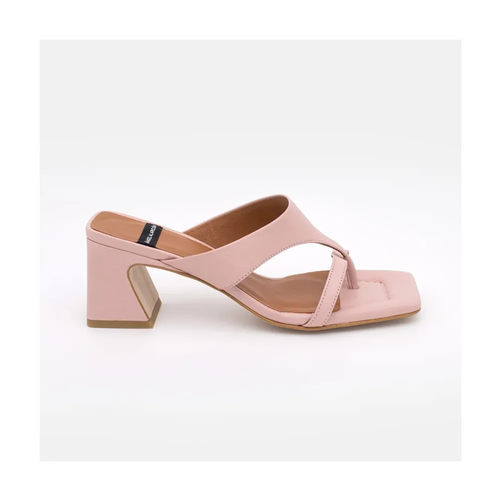 ANGEL ALARCON Claudine - Leather Low Heel Sandal<Vrouwen Sandals