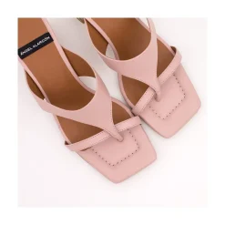ANGEL ALARCON Claudine - Leather Low Heel Sandal<Vrouwen Sandals
