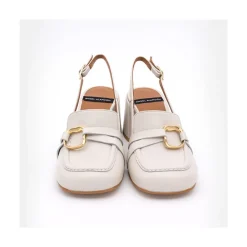 ANGEL ALARCON Damita - Leather Slingback Pump With Blok Heel<Vrouwen Last Units