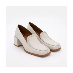 ANGEL ALARCON Deneuve - Heeled Leather Loafer<Vrouwen Mules