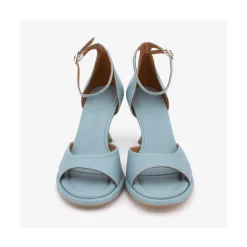 ANGEL ALARCON Dennis - D Orsay Leather Sandals With Desing Cone Heel<Vrouwen Sandals