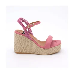 ANGEL ALARCON Diane - Foamed Wedge Leather Sandals<Vrouwen Last Units