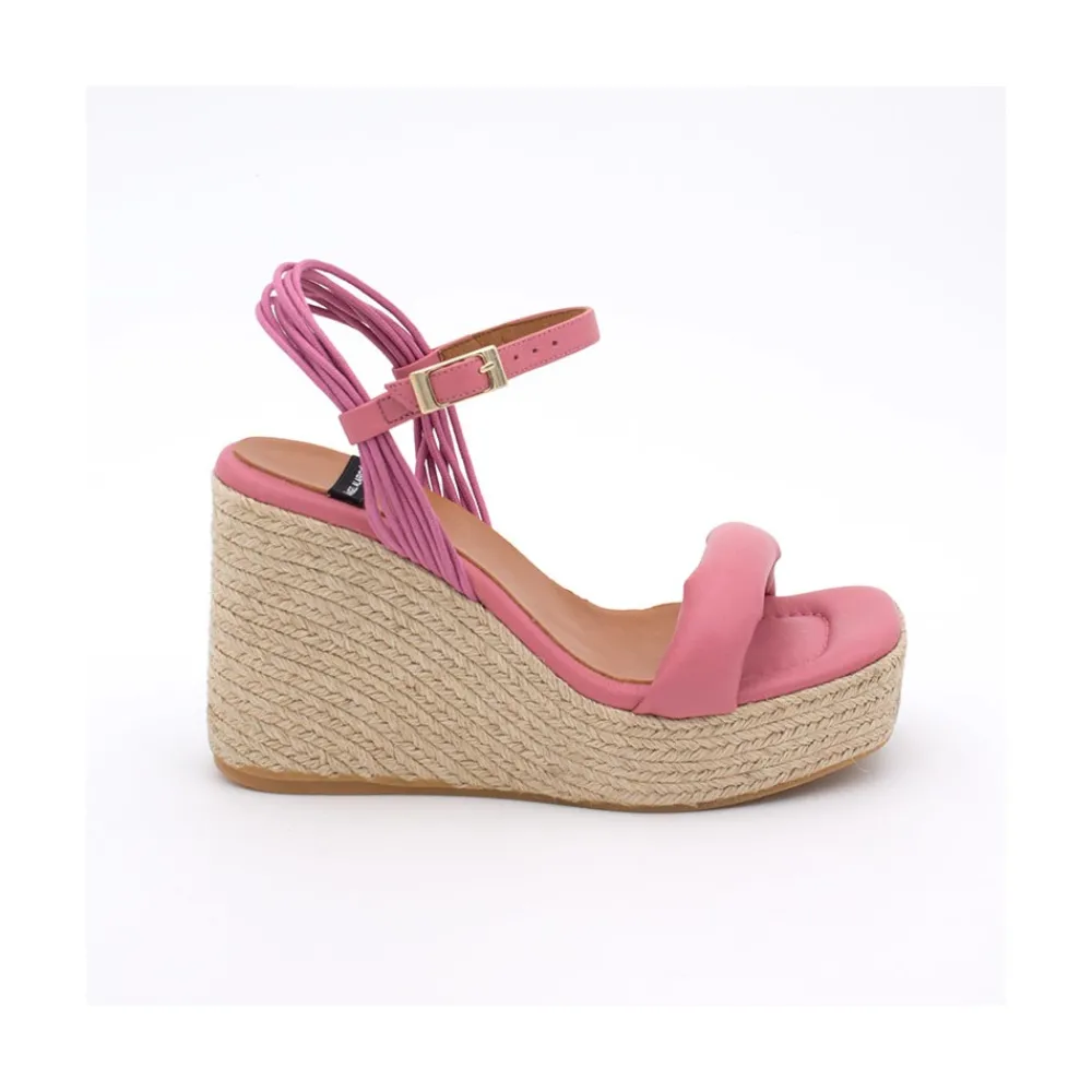 ANGEL ALARCON Diane - Foamed Wedge Leather Sandals<Vrouwen Last Units