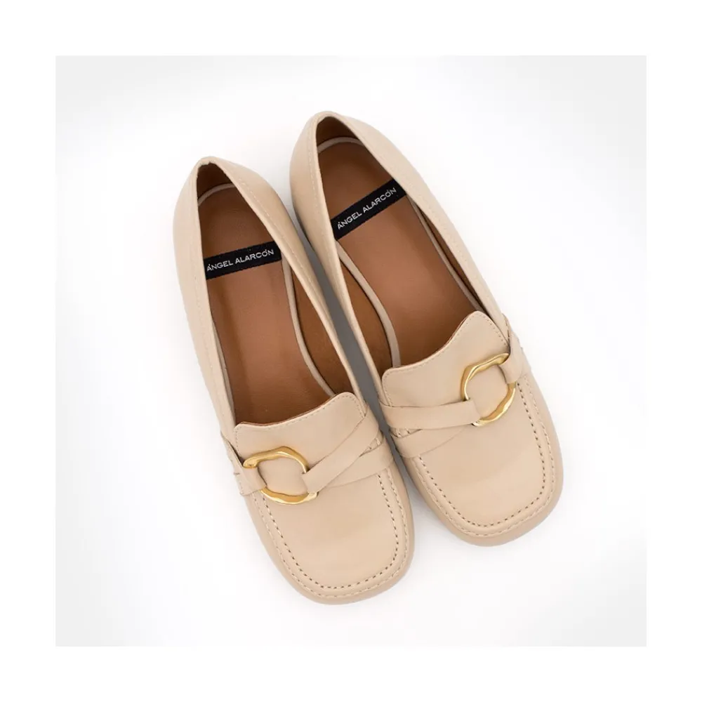 ANGEL ALARCON Ellis - Woman Leather Moccasin<Vrouwen Moccasins