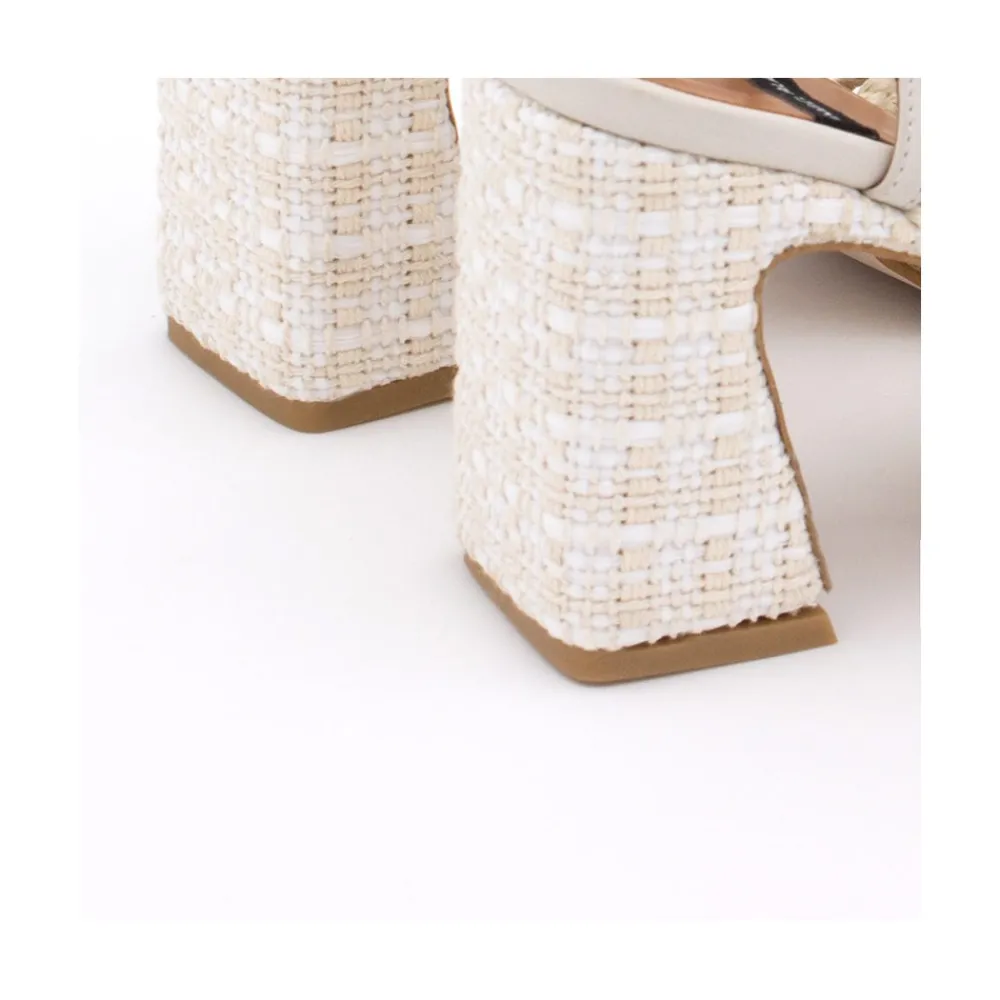 ANGEL ALARCON Eternal - Lace Up Heeled Sandals<Vrouwen Sandals