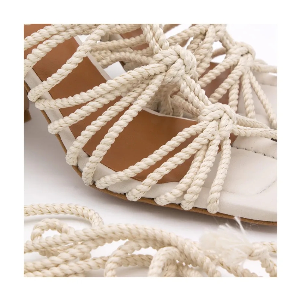 ANGEL ALARCON Eternal - Lace Up Heeled Sandals<Vrouwen Sandals