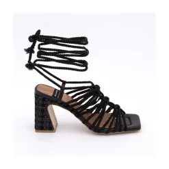 ANGEL ALARCON Eternal - Lace Up Heeled Sandals<Vrouwen Sandals