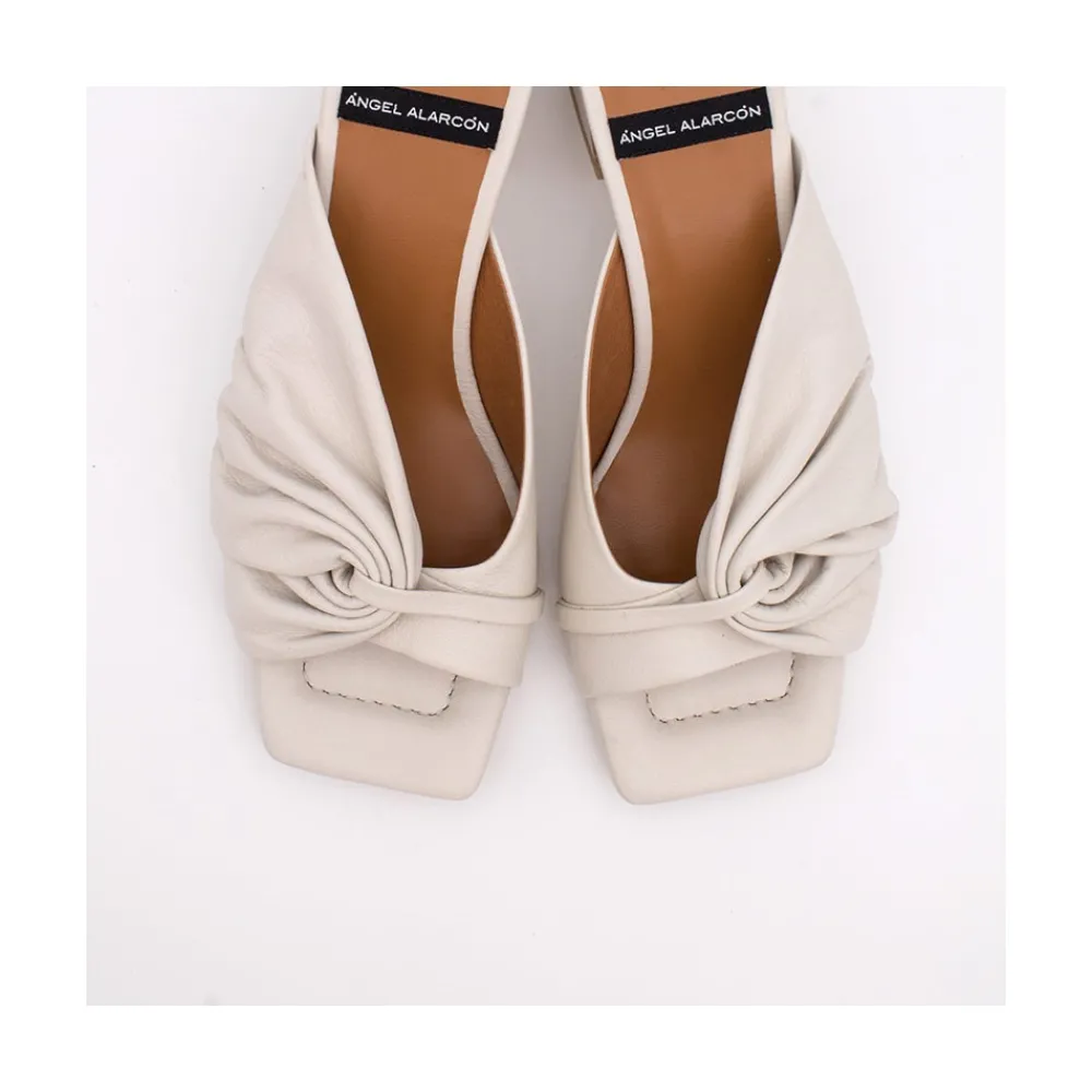 ANGEL ALARCON Gala - Leather Mule<Vrouwen Sandals