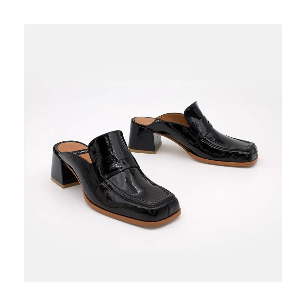ANGEL ALARCON Glenda - Mule Heeled Loafer<Vrouwen Mules