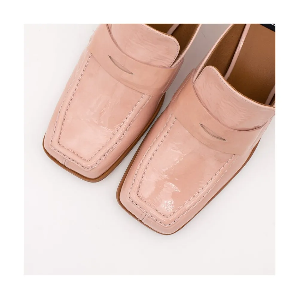 ANGEL ALARCON Glenda - Mule Heeled Loafer<Vrouwen Mules