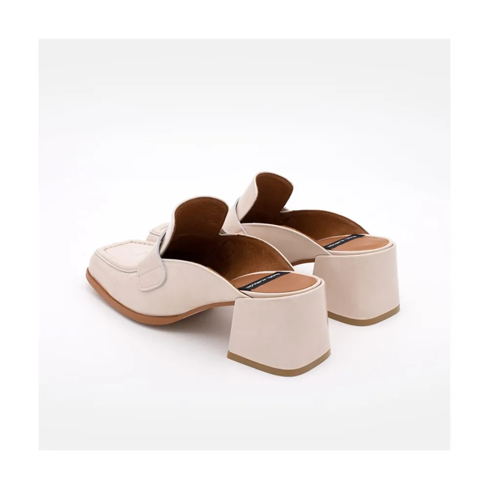 ANGEL ALARCON Glenda - Mule Heeled Loafer<Vrouwen Mules