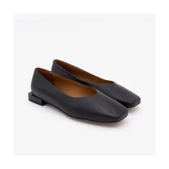 ANGEL ALARCON Hebe - Leather Square Toe Flat<Vrouwen Ballerinas