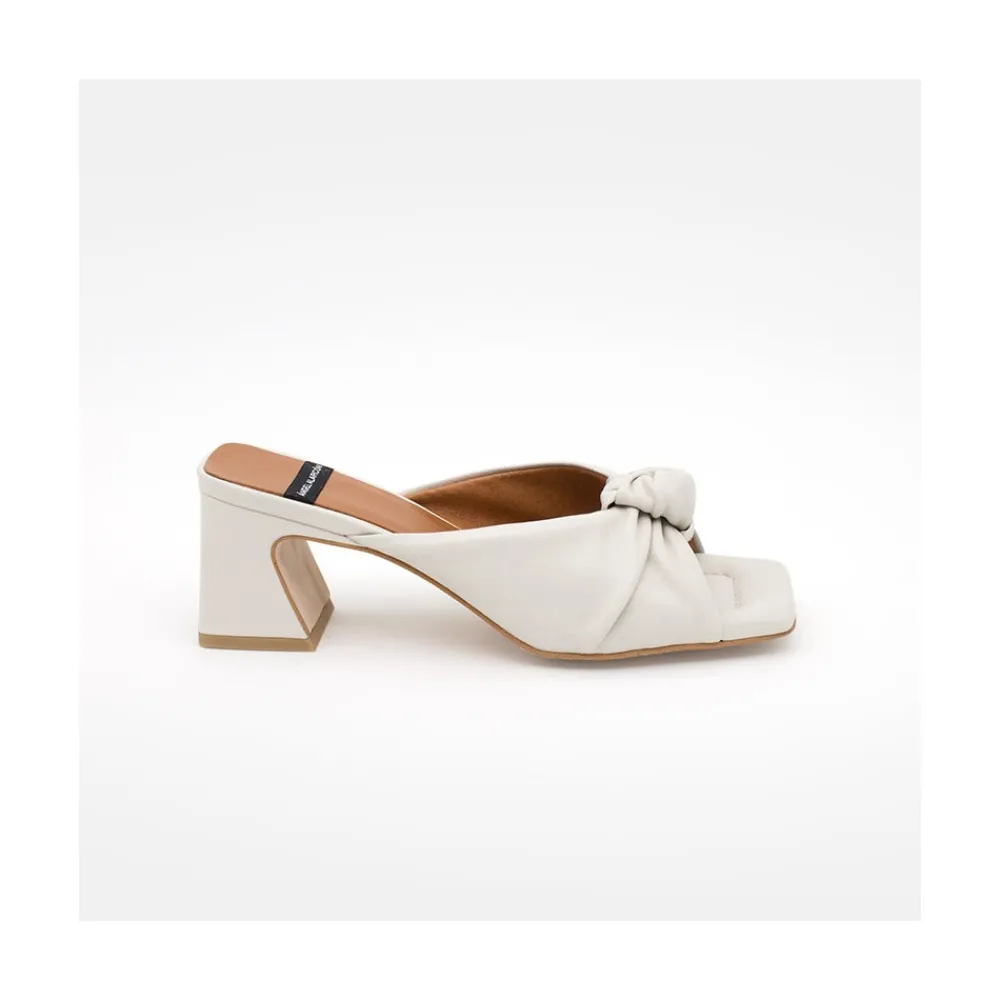 ANGEL ALARCON Hepburn - Leather High Heel Mule<Vrouwen Last Units