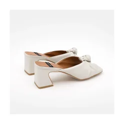 ANGEL ALARCON Hepburn - Leather High Heel Mule<Vrouwen Last Units