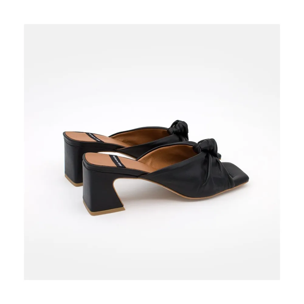 ANGEL ALARCON Hepburn - Leather High Heel Mule<Vrouwen Last Units