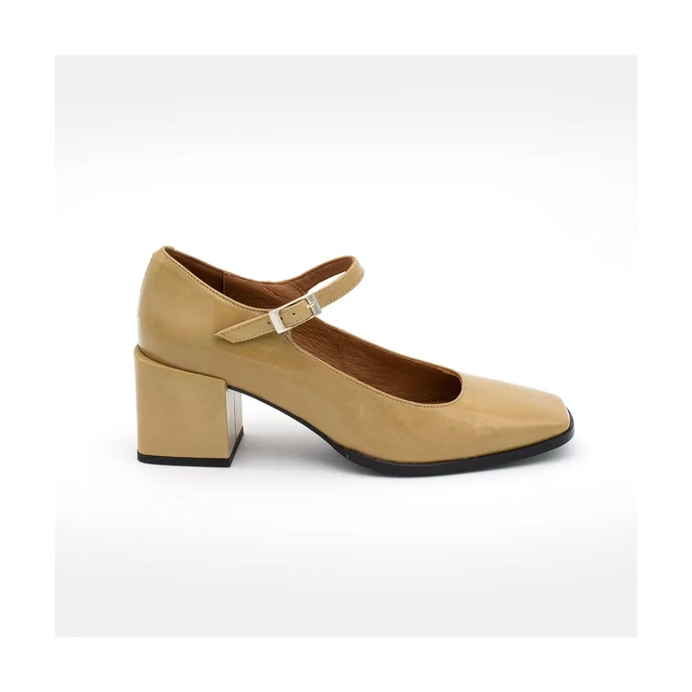 ANGEL ALARCON Judy - Comfortable Mary Jane Pump With Block Heel<Vrouwen Mary Jane
