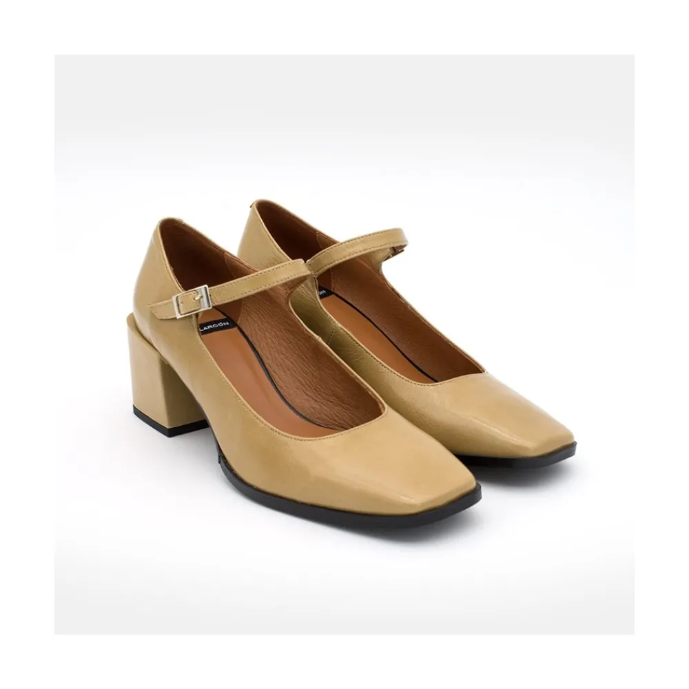 ANGEL ALARCON Judy - Comfortable Mary Jane Pump With Block Heel<Vrouwen Mary Jane