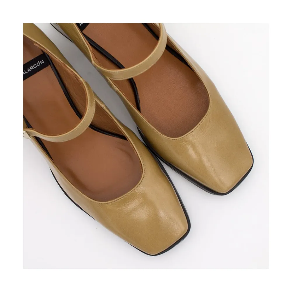 ANGEL ALARCON Judy - Comfortable Mary Jane Pump With Block Heel<Vrouwen Mary Jane