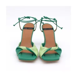 ANGEL ALARCON Karyn - Leather High Heel Sandals With Padded Insole<Vrouwen Sandals