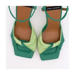 ANGEL ALARCON Karyn - Leather High Heel Sandals With Padded Insole<Vrouwen Sandals
