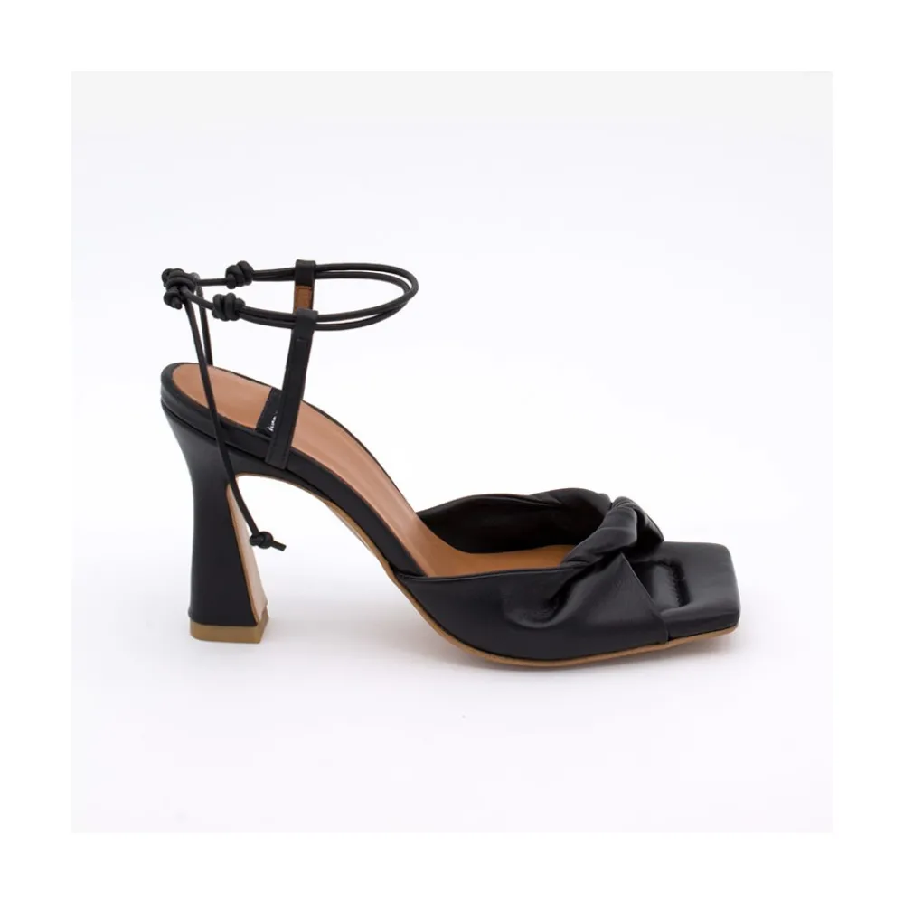 ANGEL ALARCON Karyn - Leather High Heel Sandals With Padded Insole<Vrouwen Sandals