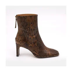 ANGEL ALARCON Lauryn - Leather Heeled Ankle Boots<Vrouwen Heeled Shoes