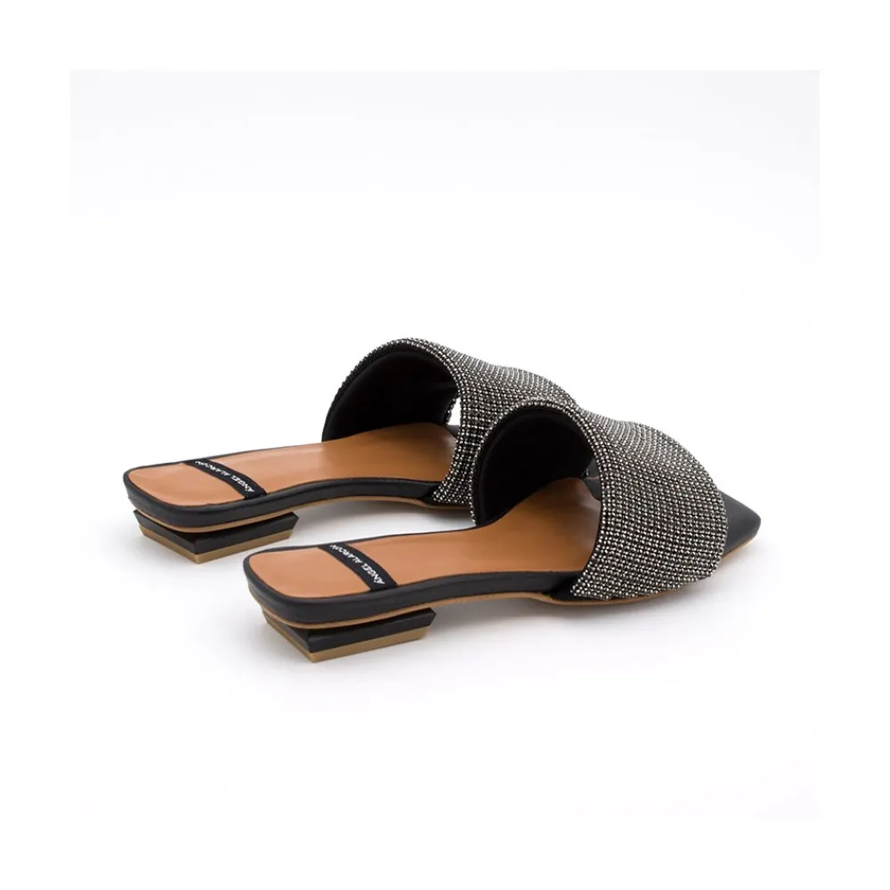 ANGEL ALARCON Leanne - Padded Mule With Crystals<Vrouwen Last Units